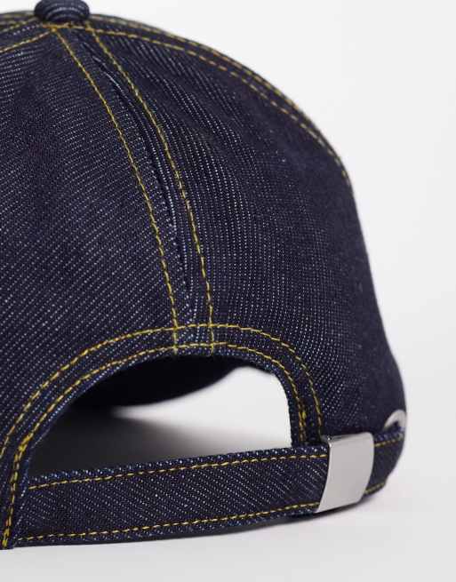ASOS DESIGN – Niebieska jeansowa czapka z daszkiem, 2 z 3