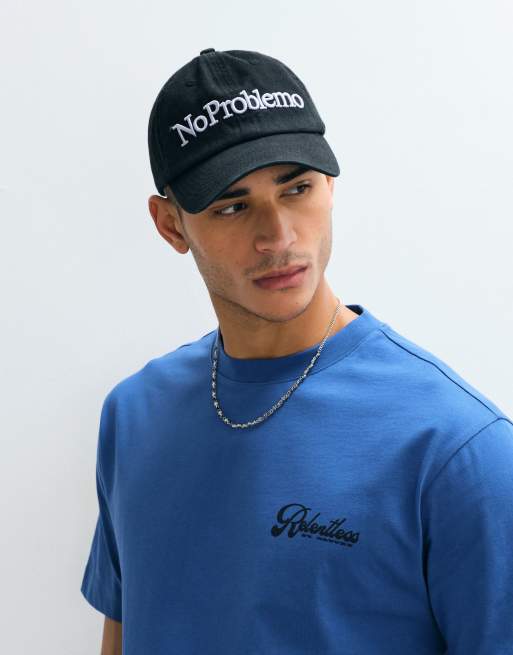 ASOS DESIGN – Niebieski luźny T-shirt z grafiką tygrysa, 3 z 5