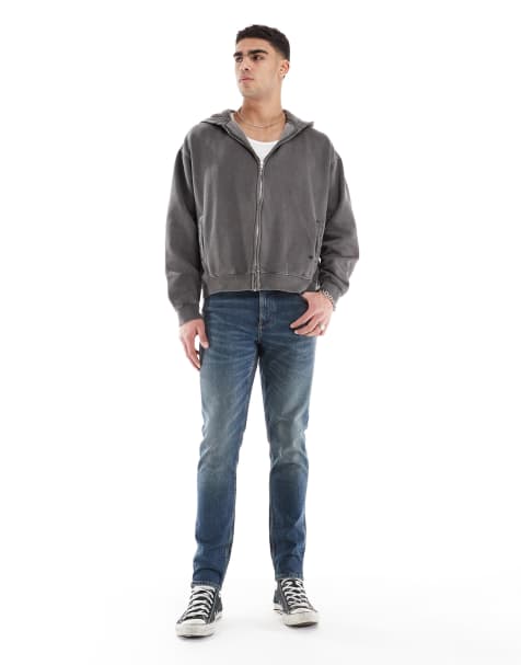ASOS DESIGN – Niebieskie jeansy o obcisłym kroju - view 1
