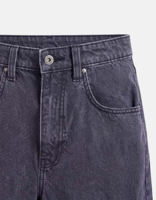 ASOS DESIGN – Niebieskie jortsy jeansowe o luźnym kroju , 8 z 9