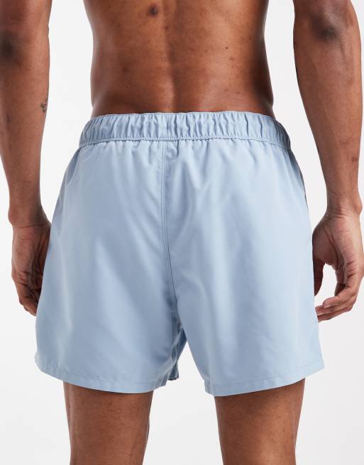 ASOS DESIGN – Niebieskie krótkie szorty kąpielowe, 5 z 5