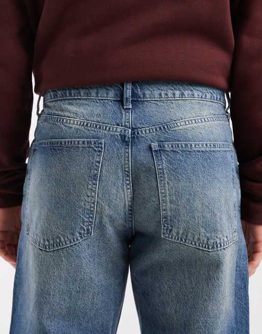 ASOS DESIGN – Niebieskie proste jeansy, 5 z 5