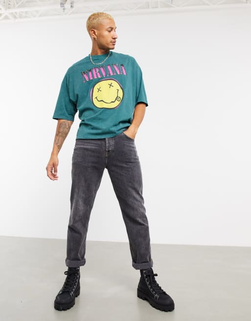 Nirvana t hotsell shirt asos