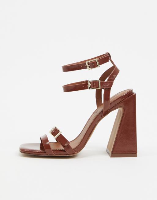 Asos brown heels hotsell