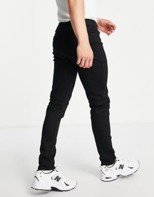 no fade black skinny jeans