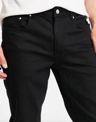 no fade black pants mens