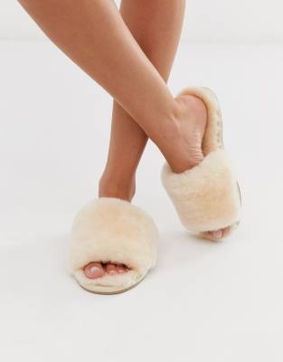 sheepskin slip on slippers