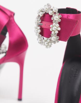 asos diamante heels