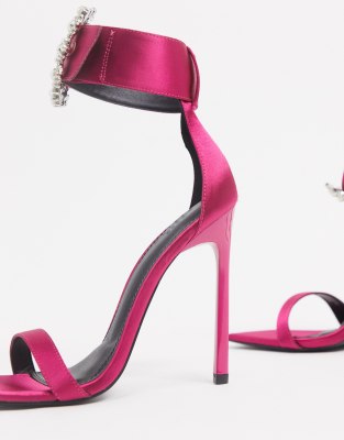 asos diamante heels