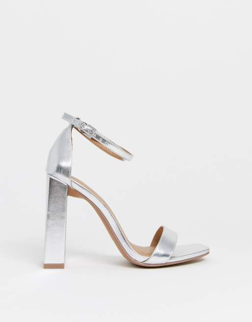 Asos clearance sandali argento