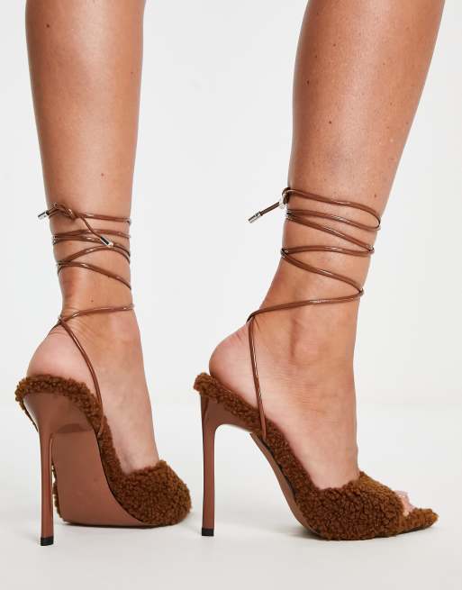 Asos best sale tan heels