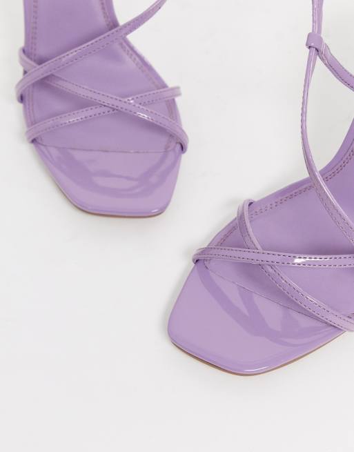 Lavender 2025 strappy heels