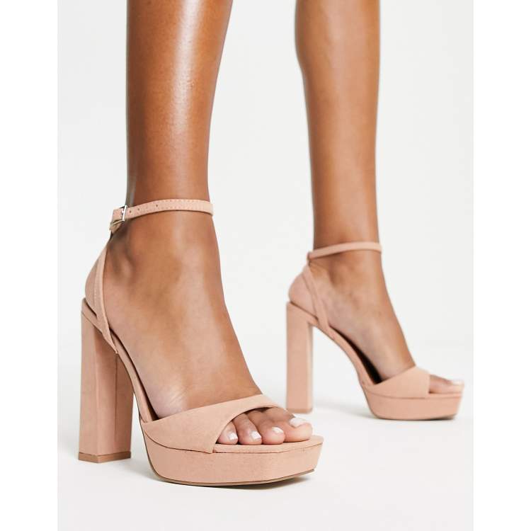 Base hot sale heel sandals