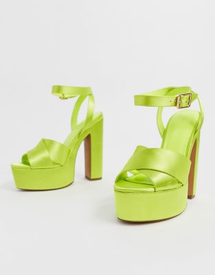 asos green heels