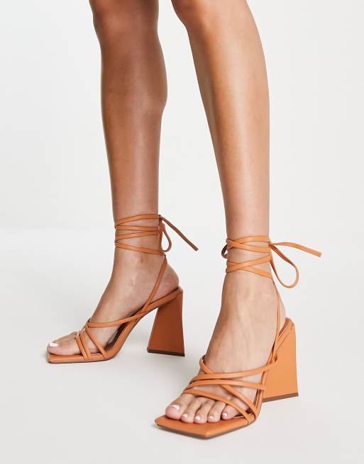 Asos low 2024 block heel