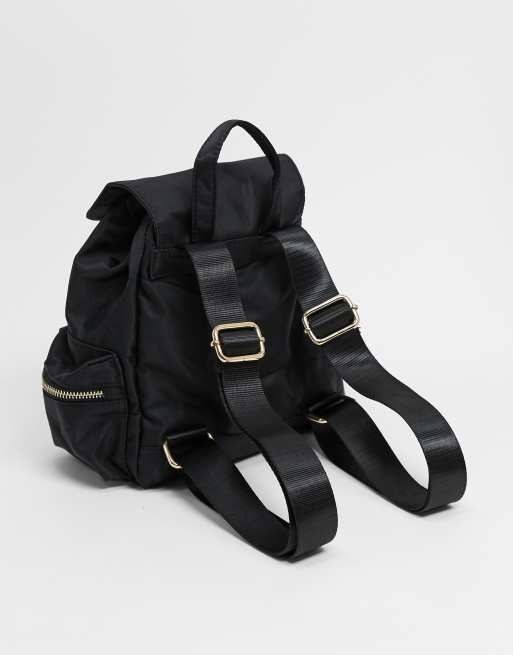 Asos discount black rucksack