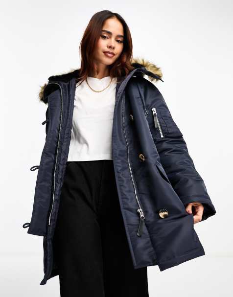 Ladies parka clearance coats sale uk