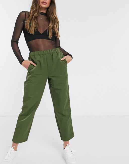 Olive pull sale on pants