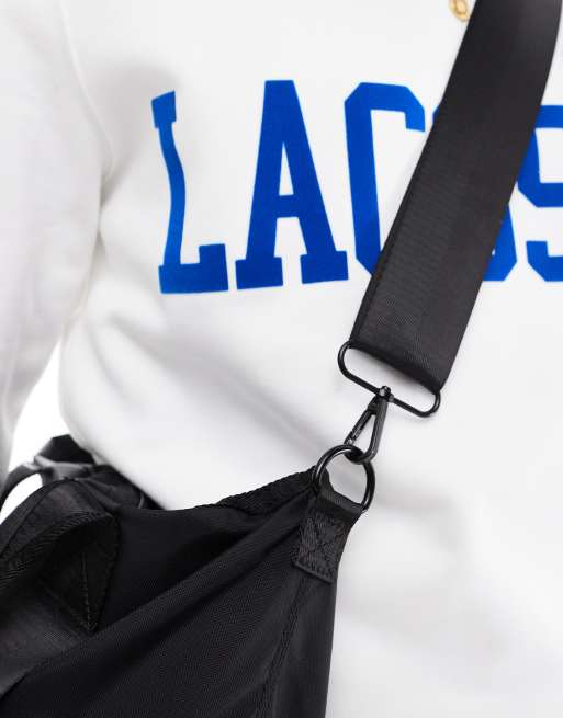 ASOS DESIGN nylon tote bag in black
