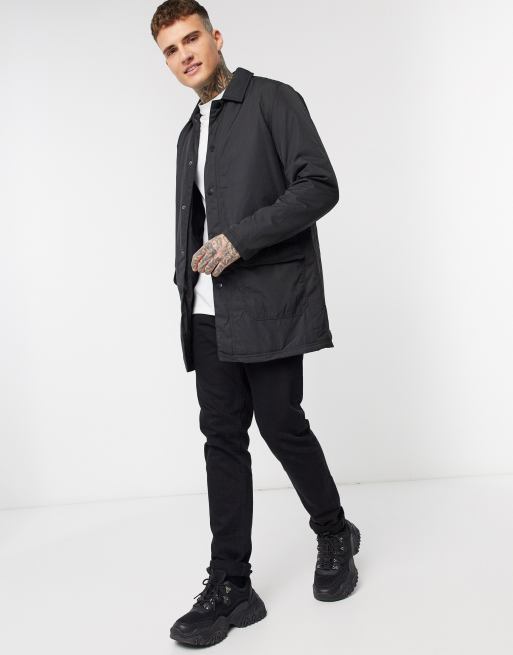 Nylon trench outlet coat