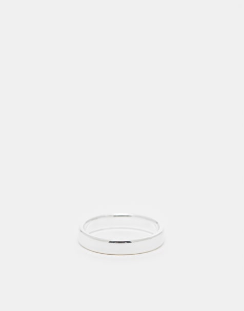 ASOS DESIGN – Obrączka ze srebra wysokiej próby - view 1