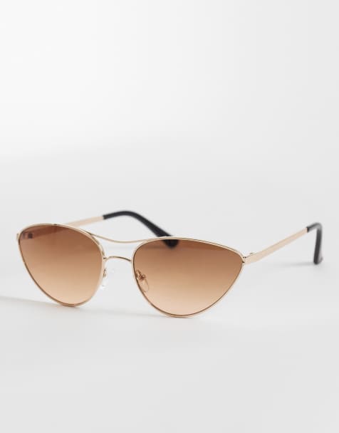 ASOS DESIGN - Occhiali da sole cat-eye in metallo - view 1
