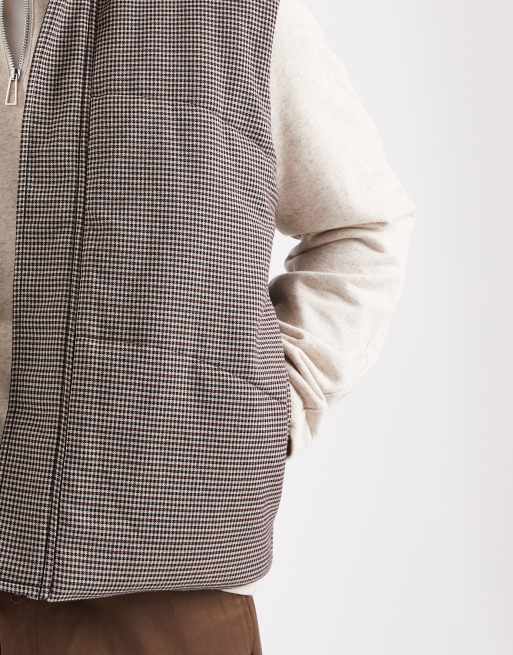ASOS DESIGN – Ocieplany bezrękawnik w kratkę, 5 z 5