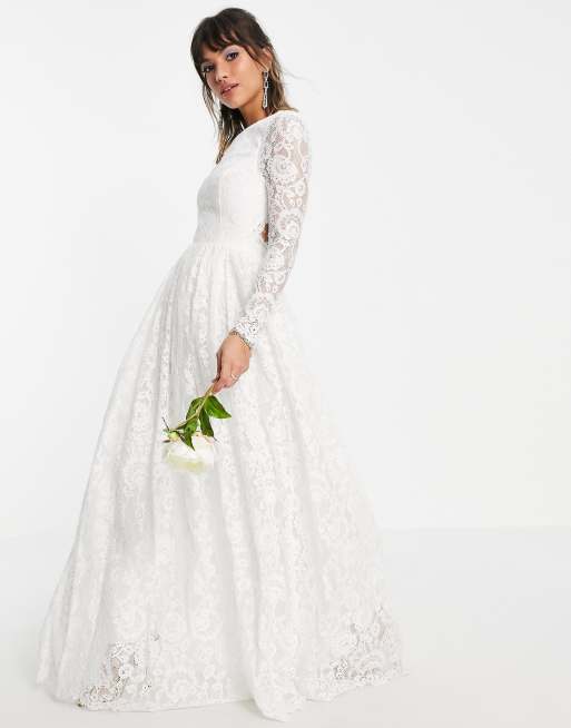 Asos robe de outlet mariée grande taille