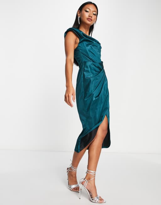 Asos 2024 teal dress