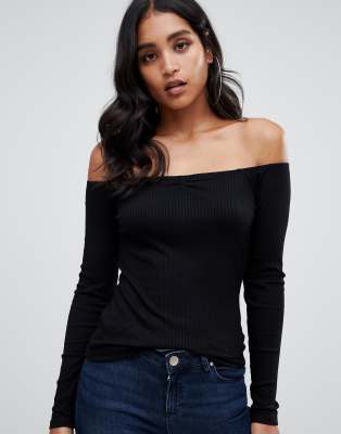 asos bardot top