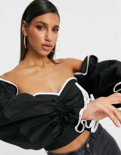 off shoulder top asos