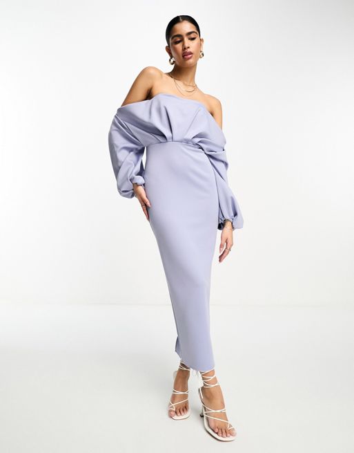 ASOS Off The Shoulder Scuba Dress …  Fashion dresses, Fashion, Classy dress