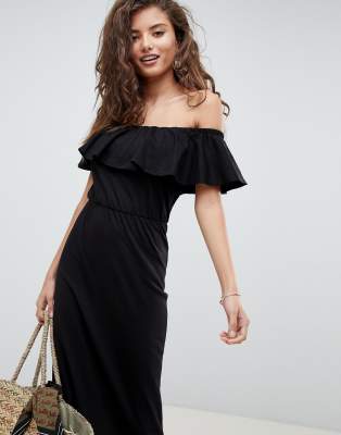 off the shoulder long sundress
