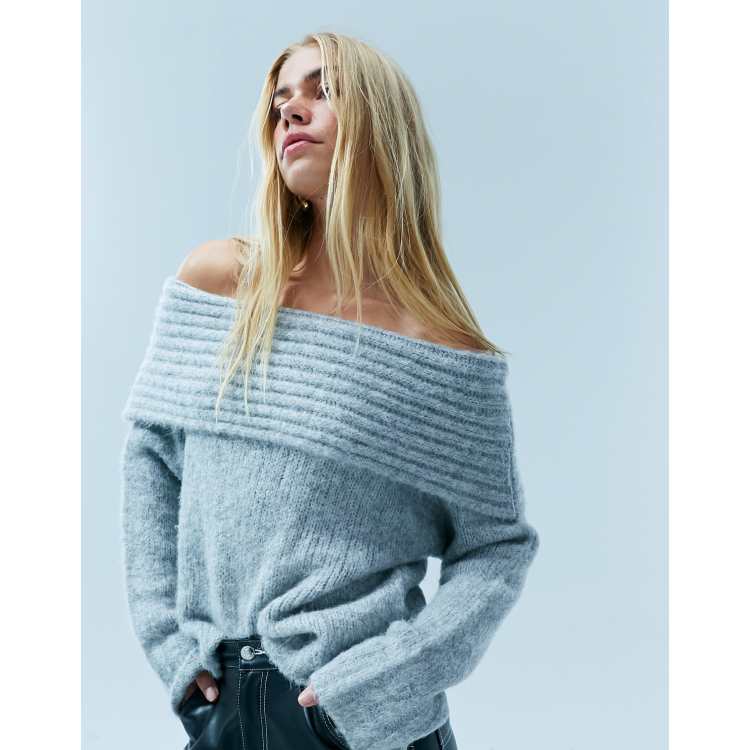 Dsco off shoulder outlet jumper