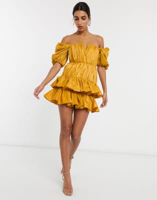 asos structured dress
