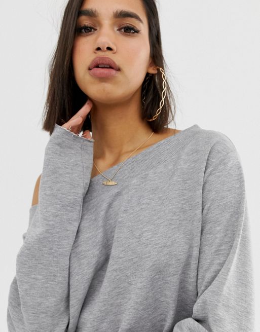 BLANK Unisex Raw Edge off Shoulder Sweatshirt for Women, Size SM 4XL,  Sweatshirt for Sublimation 50/50 Bland, Bulk, Wholesale 