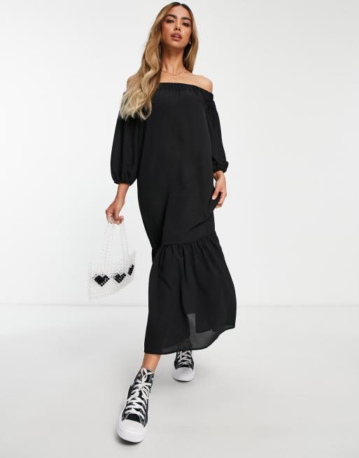 Black off the outlet shoulder dress australia