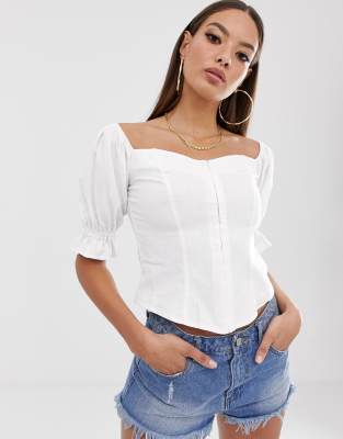 asos off the shoulder top