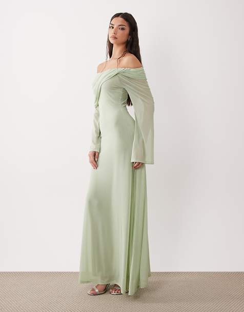 long sleeve maxi dress wedding guest EYNMIN Backless Tie Bodycon Mesh 2025 Fall Formal Dresses for Women Black : Clothing, Shoes & Jewelry flattering V Champagne silk maxi dress for