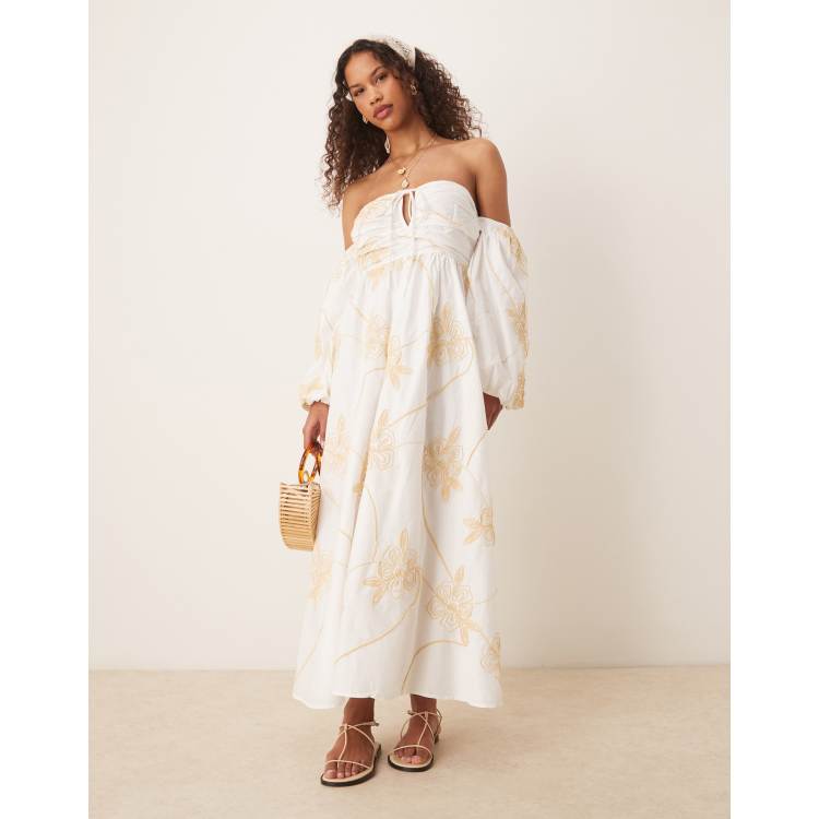 gold tassel dress Rachel Formal Sequin Tassel Dress
