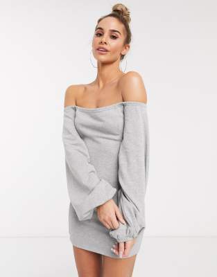 grey sweat dress