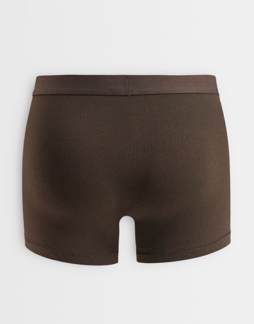 ASOS DESIGN – Olikfärgade kalsonger i 3-pack, 2 av 3
