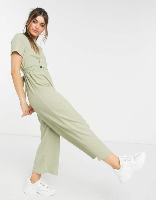 Olivgrüner jumpsuit store