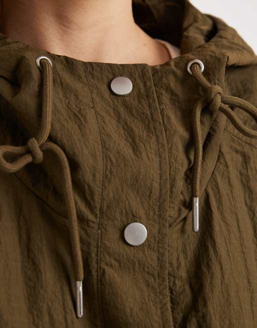 ASOS DESIGN – Oliwkowa przeciwdeszczowa kurtka parka, 2 z 4