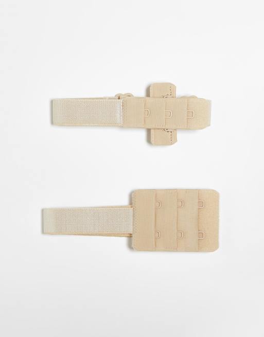 ASOS DESIGN - Plak-bh zonder bandjes en rug met diep decolleté in beige