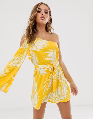 one shoulder cover up