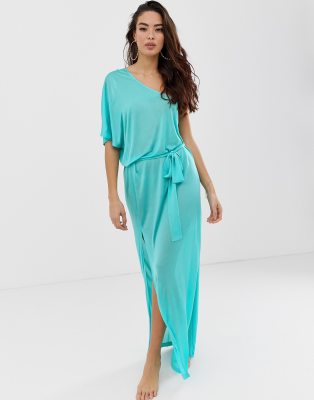 asos design slinky maxi dress