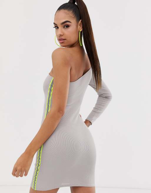 Reflective hot sale bodycon dress