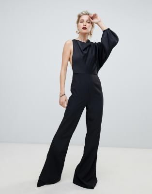 one shoulder jumpsuit asos