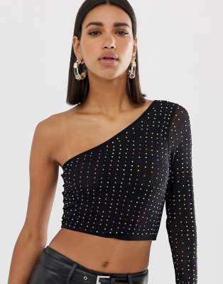 asos one sleeve top